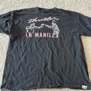 Vintage Rare “Thriller in Manila” Muhammad Ali x Michael Jackson tee